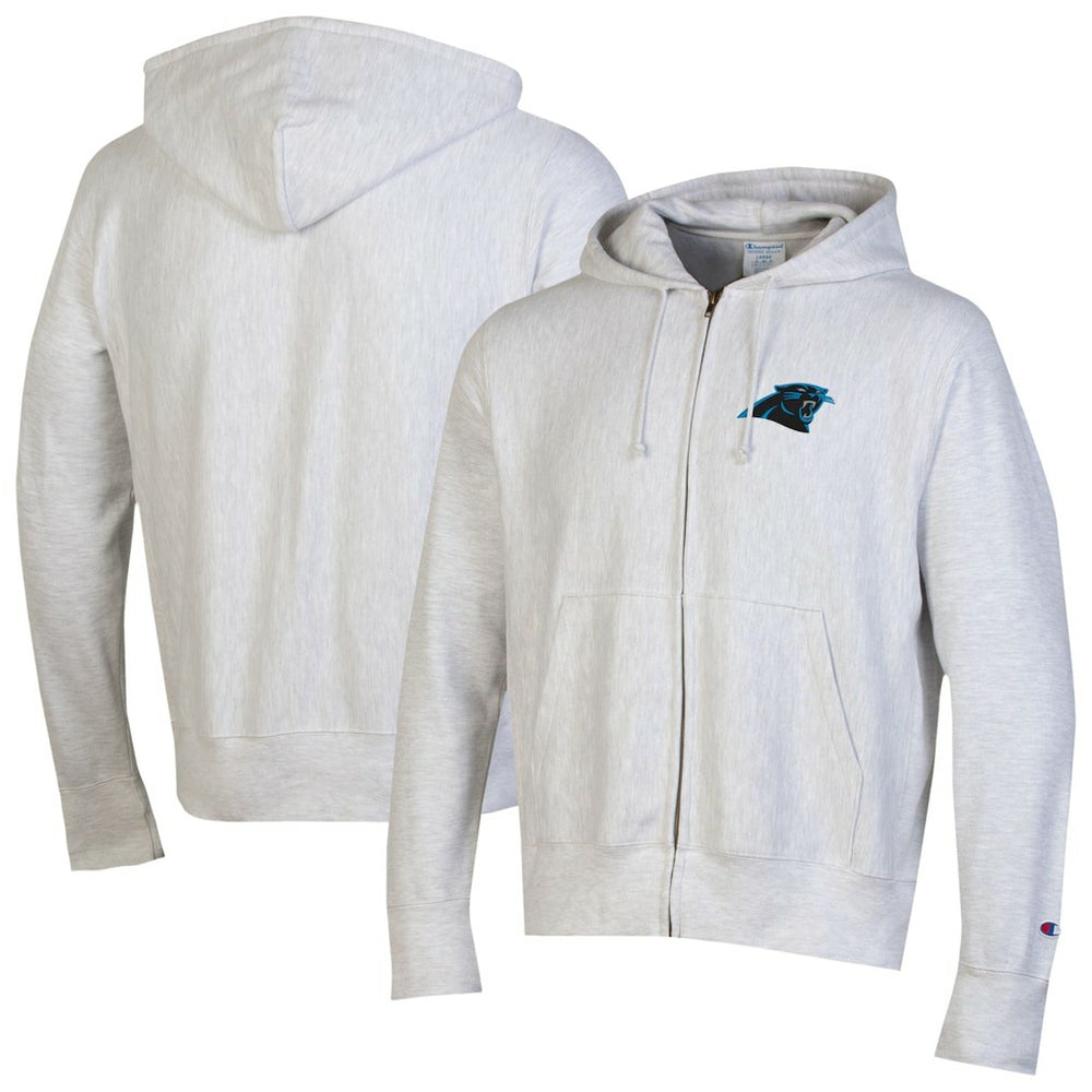 Carolina Panthers Champion Reverse Weave Full-Zip Hoodie - Gray online