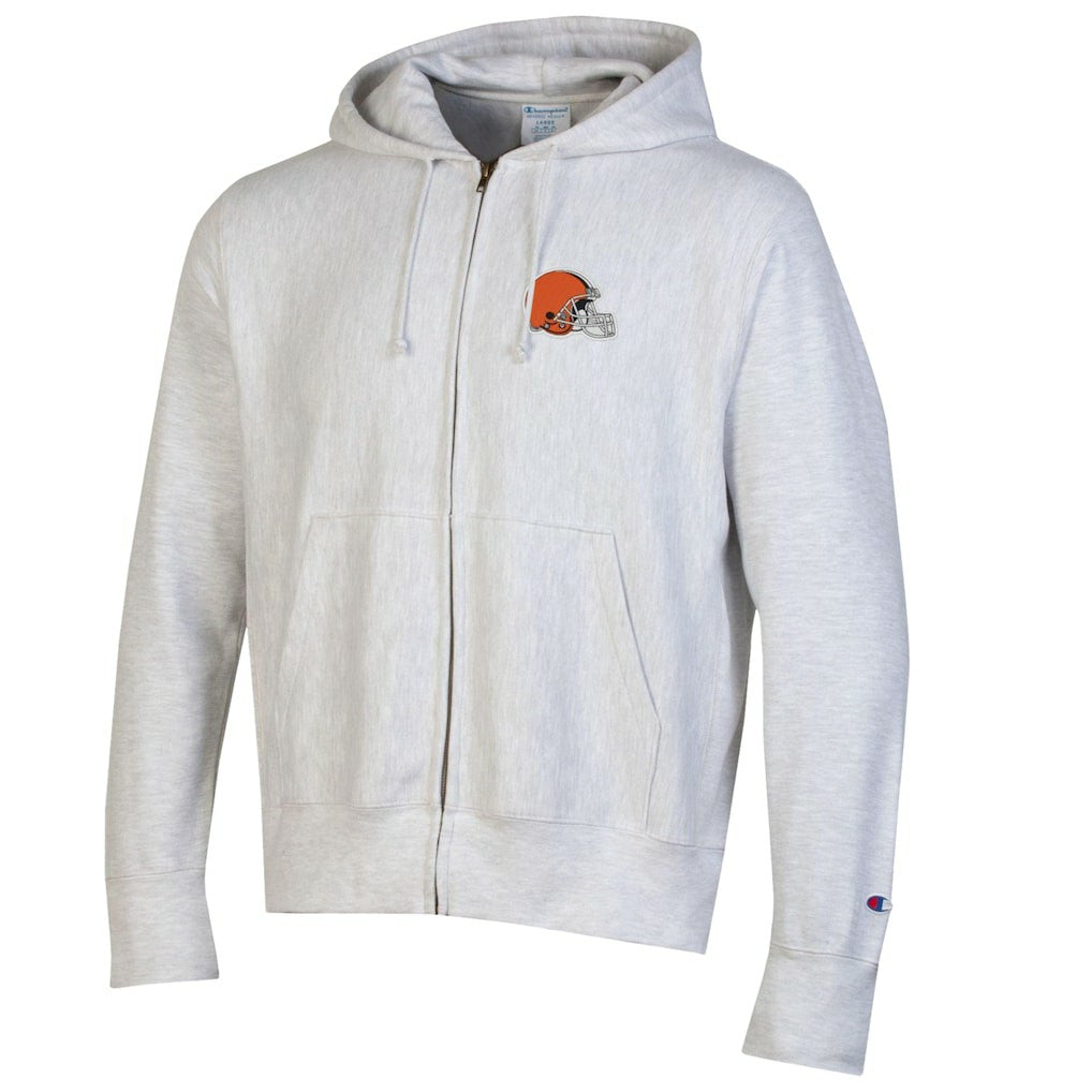 Cleveland Browns Champion Reverse Weave Full-Zip Hoodie - Gray cheap