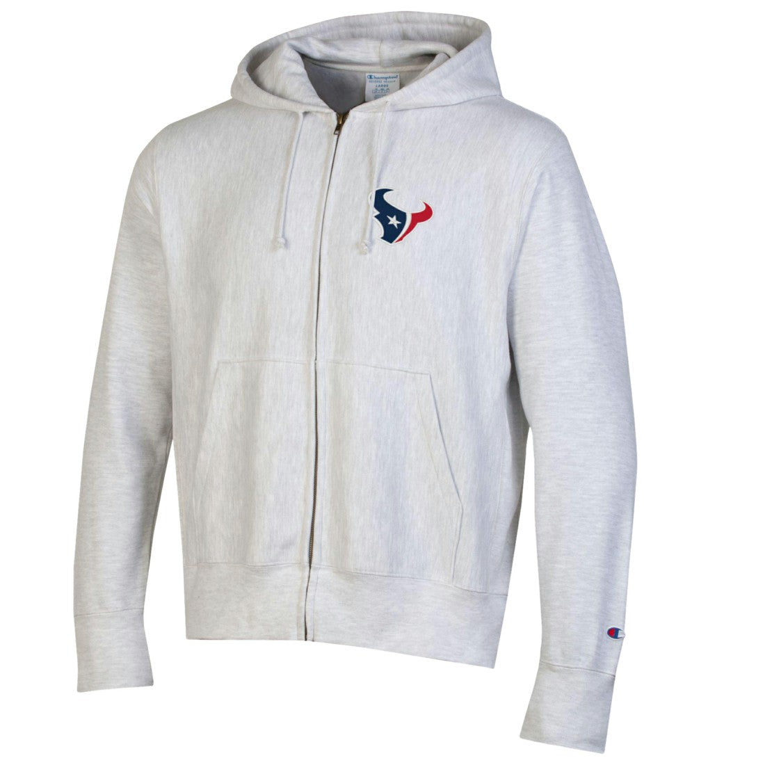 Houston Texans Champion Reverse Weave Full-Zip Hoodie - Gray cheap