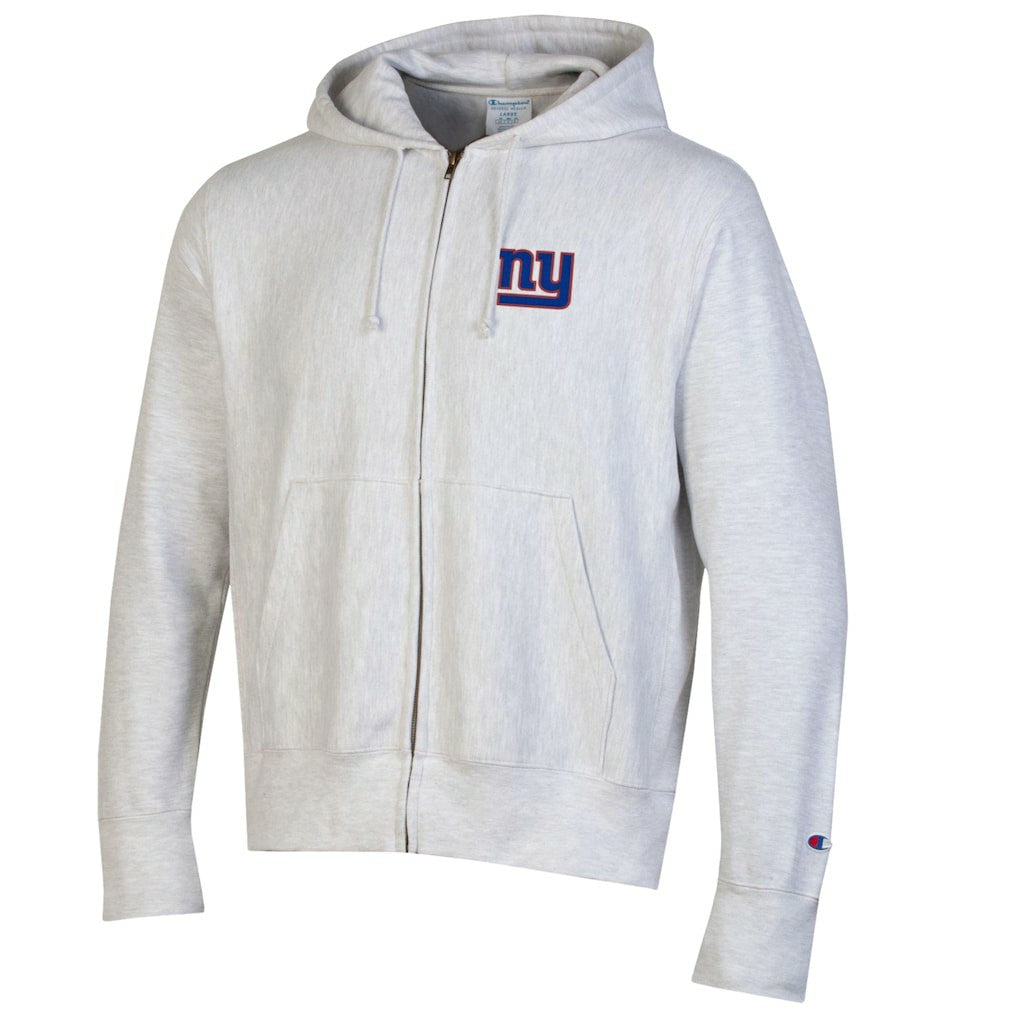 New York Giants Champion Reverse Weave Full-Zip Hoodie - Gray online