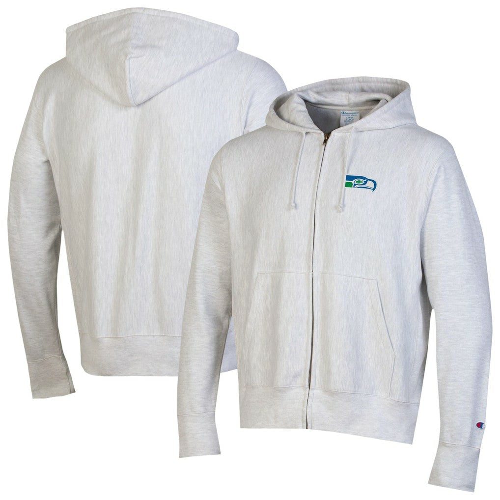 Seattle Seahawks Champion Reverse Weave Full-Zip Hoodie - Gray discount