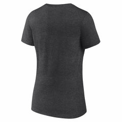 New England Patriots vs. Seattle Seahawks Women's Super Bowl LX Matchup Plus Size Final Battle V-Neck T-Shirt - Heather Charcoal outlet