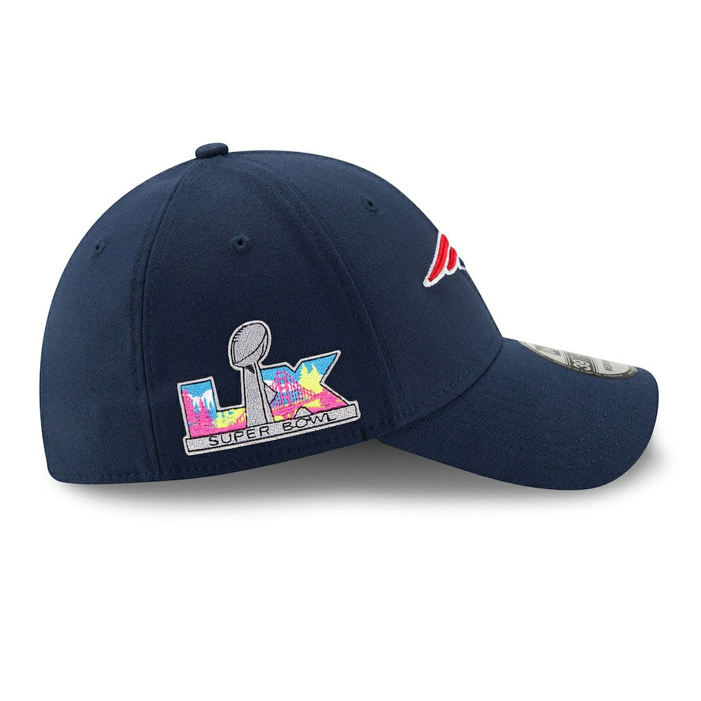 New England Patriots New Era Super Bowl LX 39THIRTY Flex Hat - Navy sale
