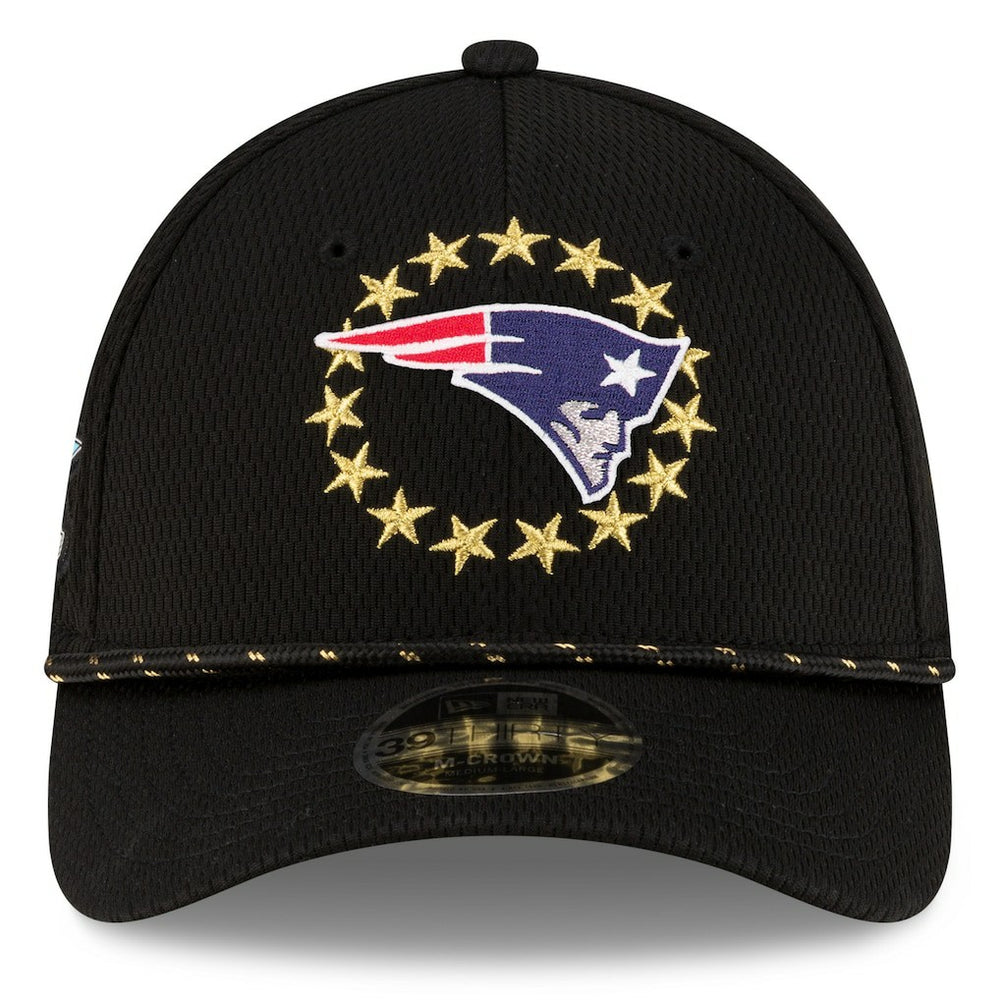 New England Patriots New Era Super Bowl LX 39THIRTY M-Crown Rope Flex Hat - Black sale