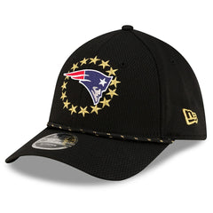 New England Patriots New Era Super Bowl LX 39THIRTY M-Crown Rope Flex Hat - Black sale