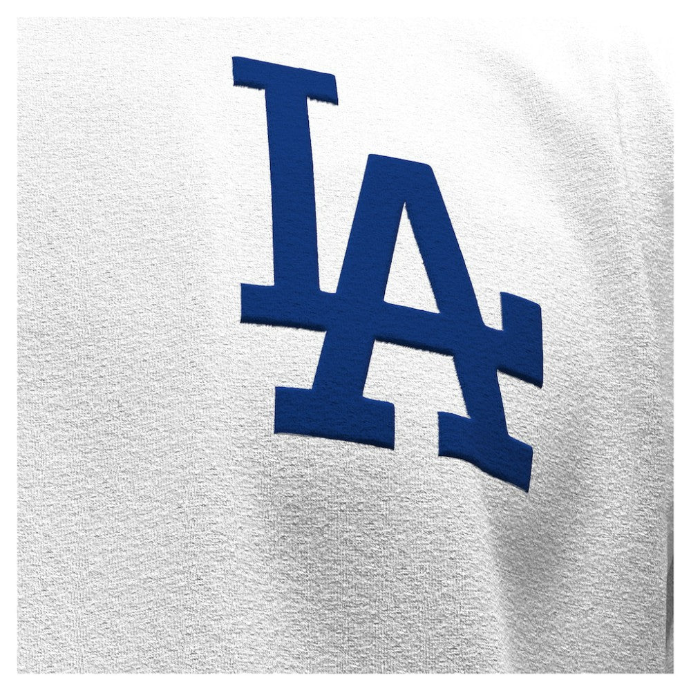 Los Angeles Dodgers Women's Baseball Stitch Spirit Jersey Long Sleeve T-Shirt - White