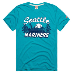 Seattle Mariners Homage Tri-Blend Hyperlocal T-Shirt - Teal
