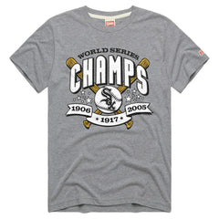 Chicago White Sox Homage Tri-Blend Hyperlocal T-Shirt - Gray