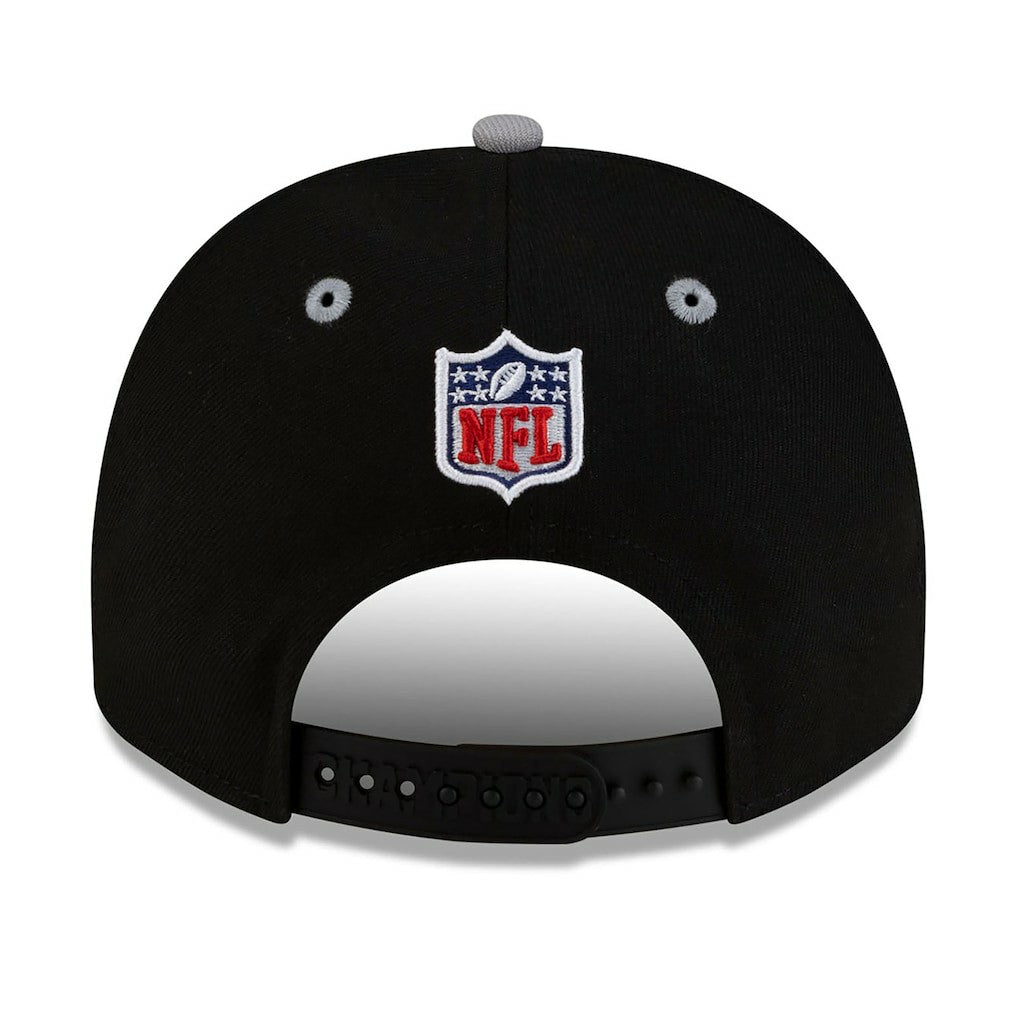 New England Patriots New Era 2025 AFC Champions Locker Room Trophy Collection A-Frame 9FIFTY Snapback Hat - Black online