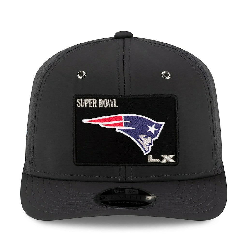 New England Patriots New Era Super Bowl LX Opening Night 9SEVENTY Adjustable Hat - Charcoal outlet