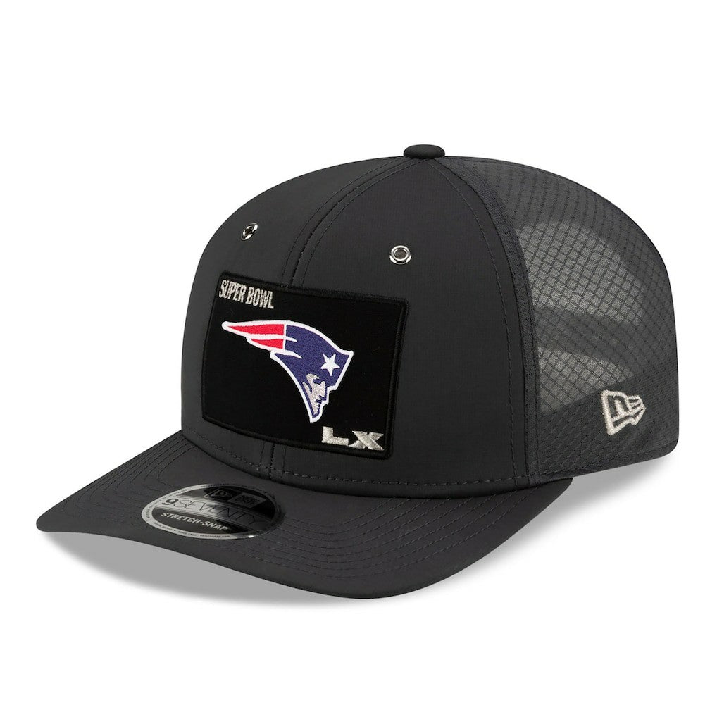 New England Patriots New Era Super Bowl LX Opening Night 9SEVENTY Adjustable Hat - Charcoal outlet