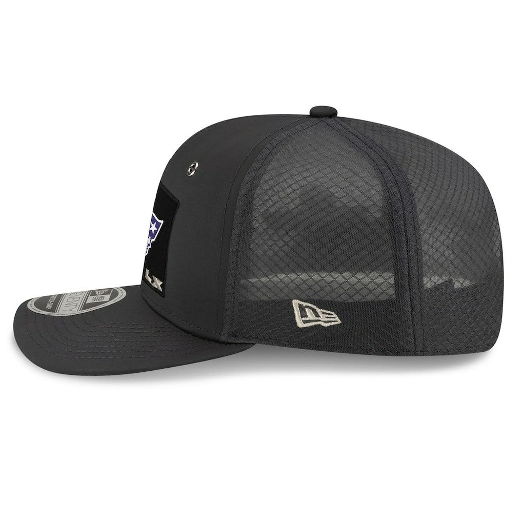 New England Patriots New Era Super Bowl LX Opening Night 9SEVENTY Adjustable Hat - Charcoal outlet