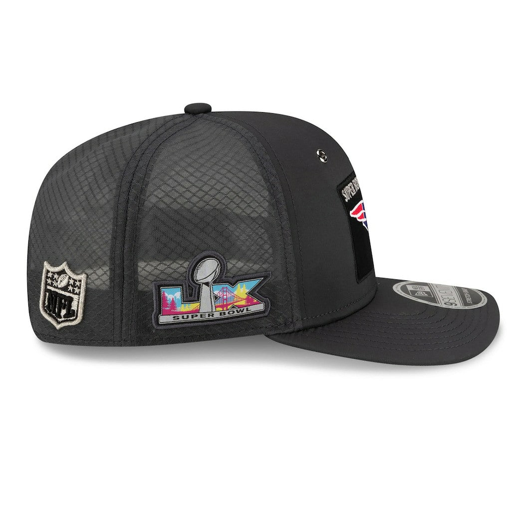 New England Patriots New Era Super Bowl LX Opening Night 9SEVENTY Adjustable Hat - Charcoal outlet