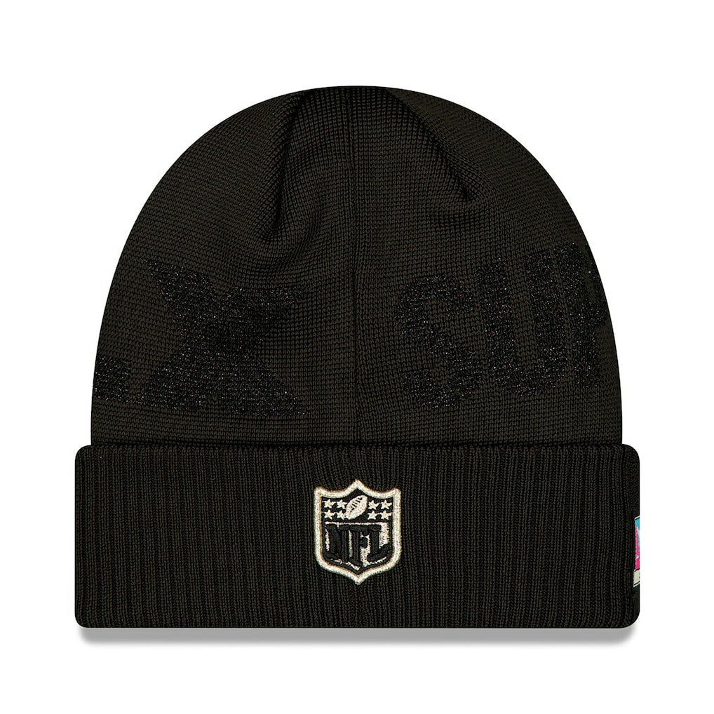 New England Patriots New Era Super Bowl LX Opening Night Cuffed Knit Hat - Black online