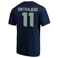 Jaxon Smith-Njigba Seattle Seahawks Super Bowl LX Patch Big & Tall Name & Number T-Shirt - College Navy cheap