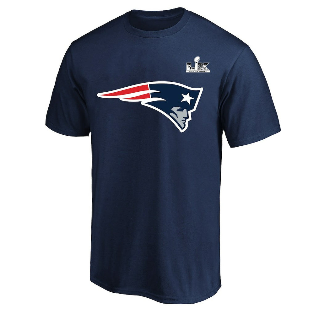 Drake Maye New England Patriots Super Bowl LX Patch Big & Tall Name & Number T-Shirt - Navy discount