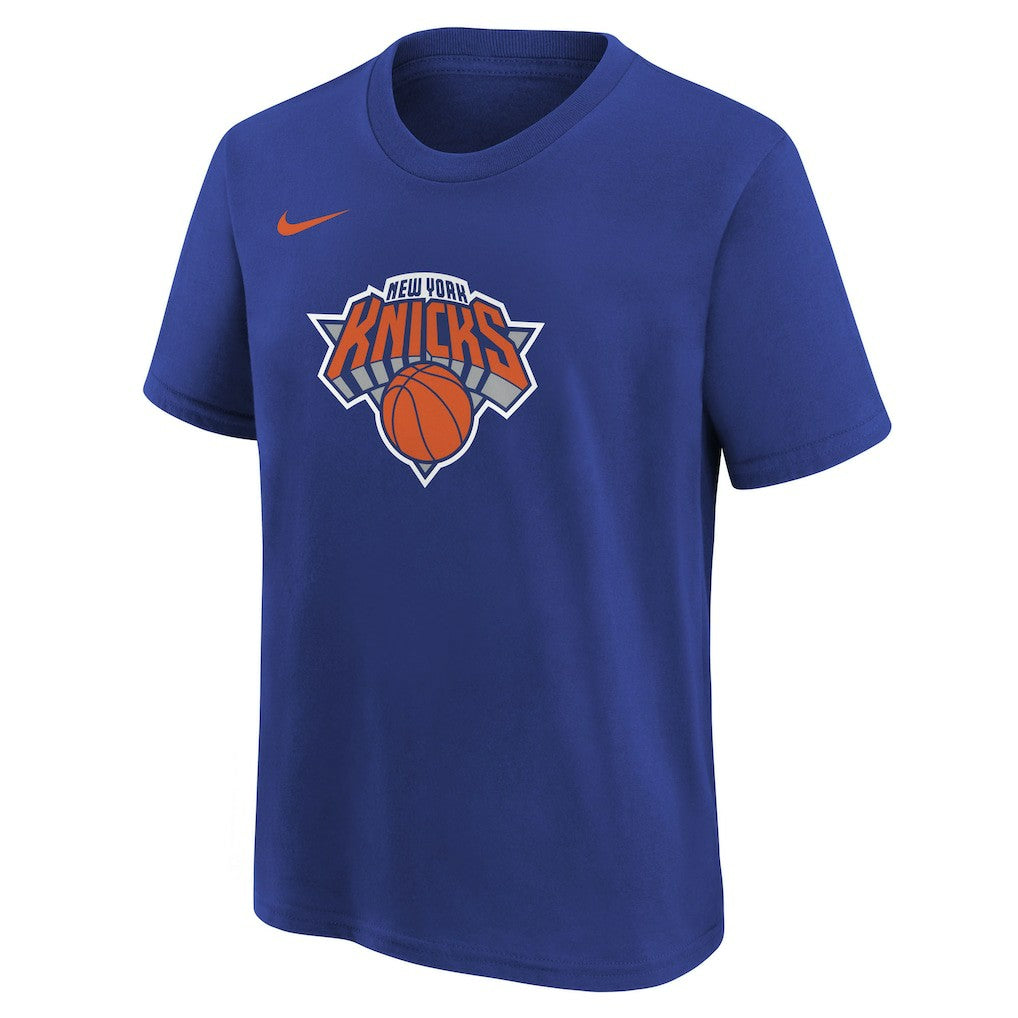 New York Knicks Youth Team Essential Logo T-Shirt - Blue | Nike online