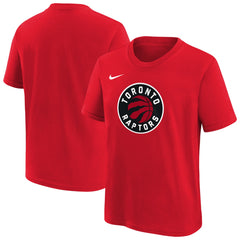 Toronto Raptors Youth Team Essential Logo T-Shirt - Red | Nike cheap