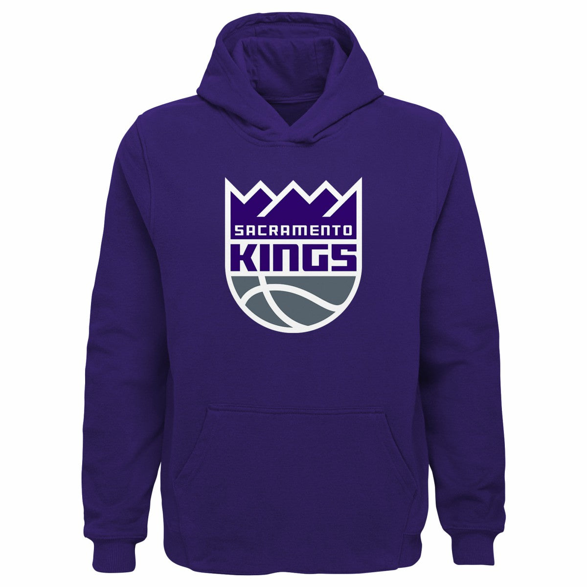 Sacramento Kings Outerstuff Youth Primary Logo Pullover Hoodie - Purple online