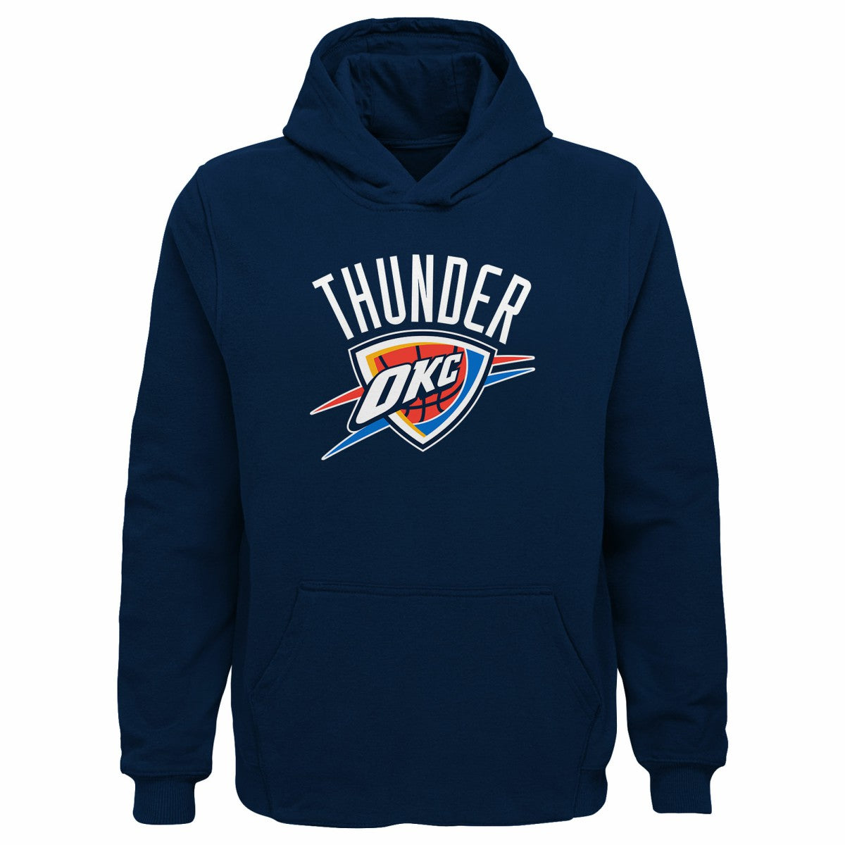 Oklahoma City Thunder Outerstuff Youth Primary Logo Pullover Hoodie - Navy outlet
