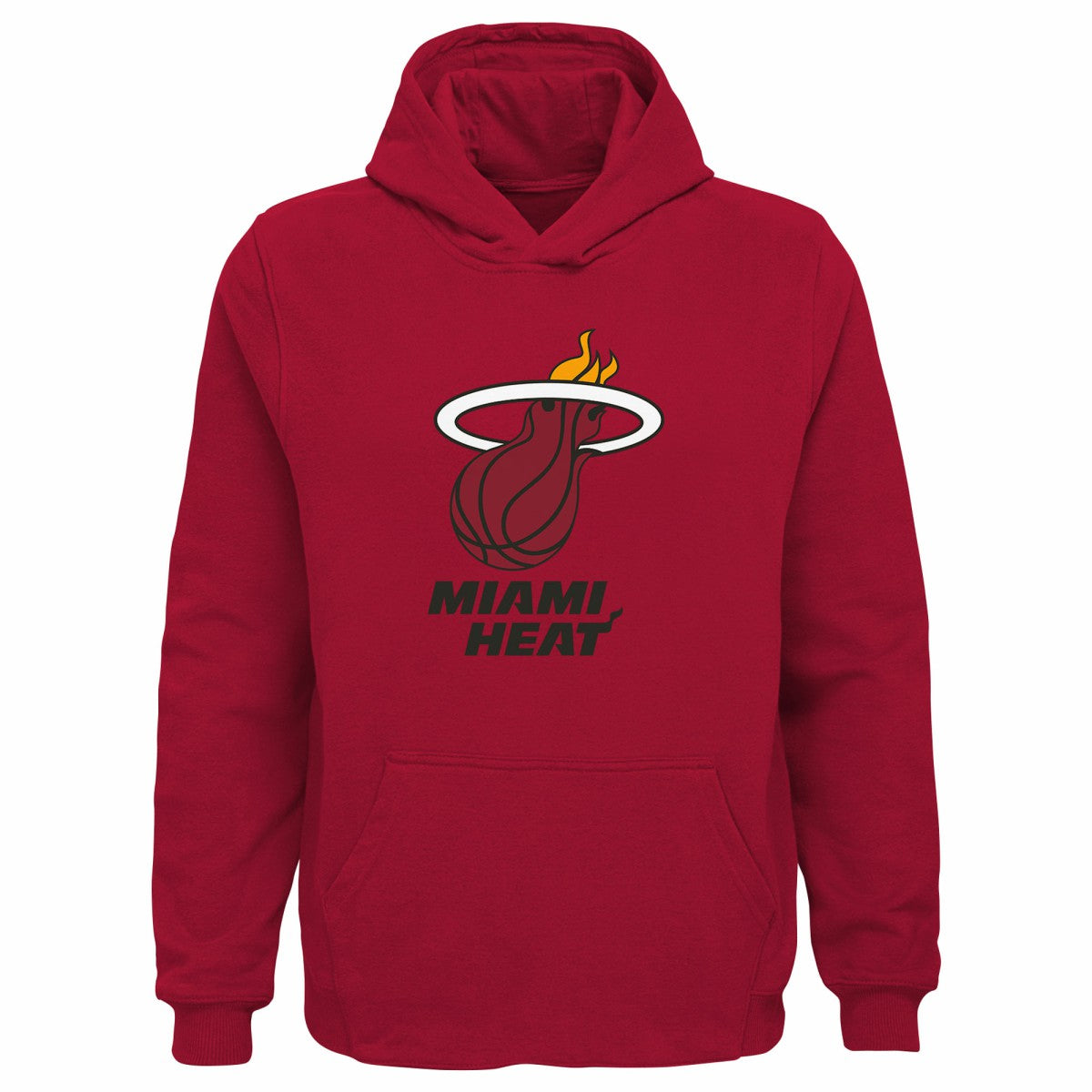 Miami Heat Outerstuff Youth Primary Logo Pullover Hoodie - Red discount