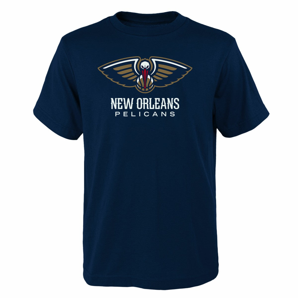 New Orleans Pelicans Outerstuff Youth Primary Logo T-Shirt - Navy discount