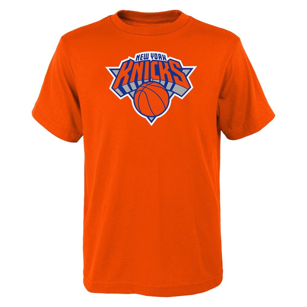 New York Knicks Outerstuff Youth Primary Logo T-Shirt - Orange shop