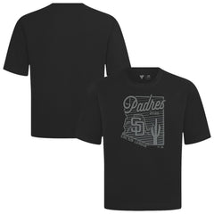 San Diego Padres Levelwear Sunrise Luxe Signature Knit T-Shirt - Black