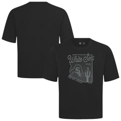 Chicago White Sox Levelwear Sunrise Luxe Signature Knit T-Shirt - Black