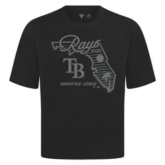 Tampa Bay Rays Levelwear Sunrise Luxe Signature Knit T-Shirt - Black