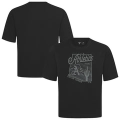 Athletics Levelwear Sunrise Luxe Signature Knit T-Shirt - Black