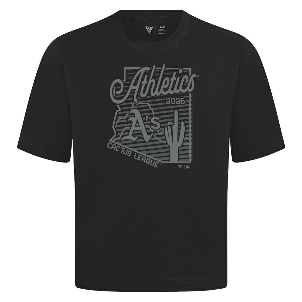 Athletics Levelwear Sunrise Luxe Signature Knit T-Shirt - Black