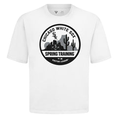 Chicago White Sox Levelwear Spring Training Badge Luxe Signature Knit T-Shirt - White