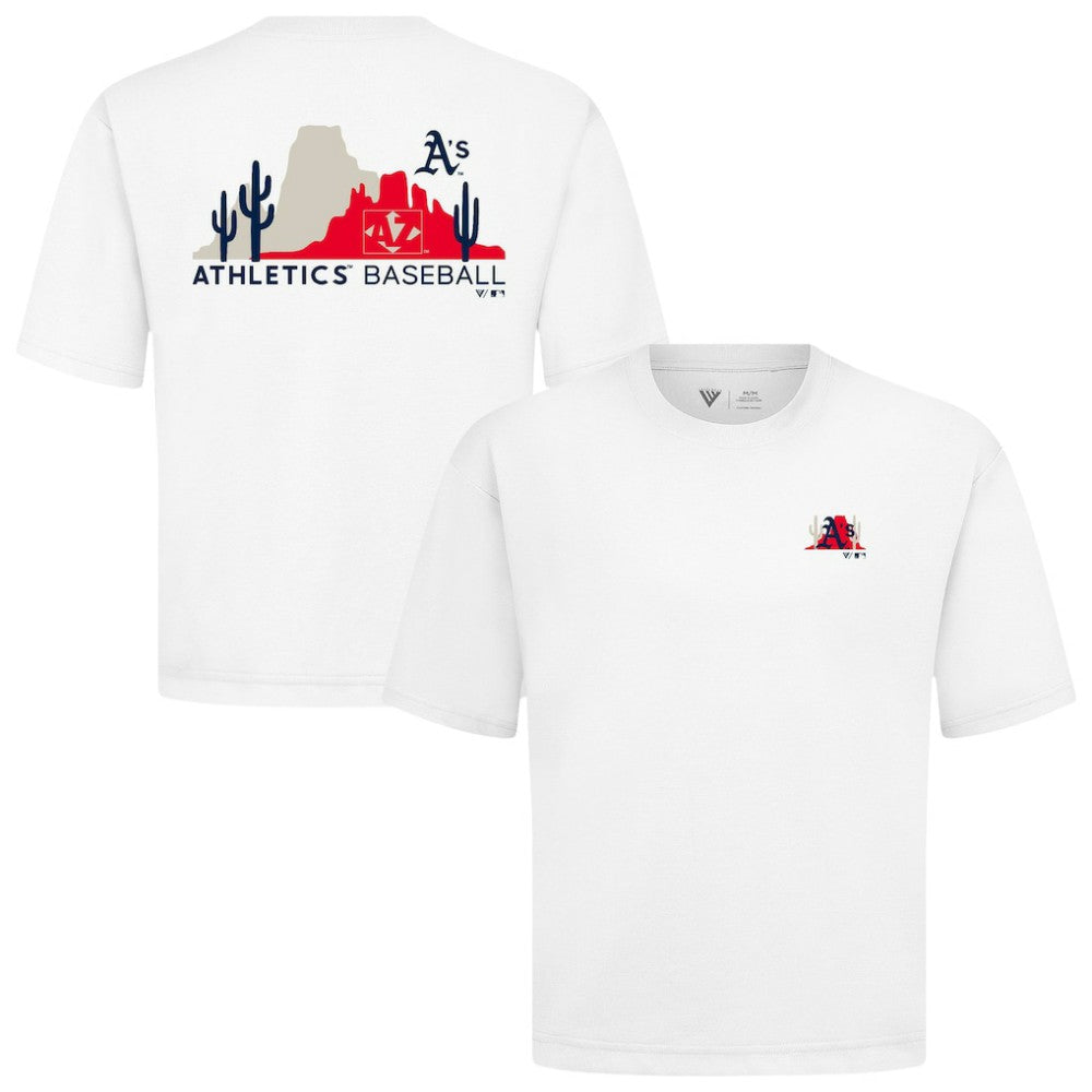 Athletics Levelwear  Luxe Signature Knit T-Shirt - White