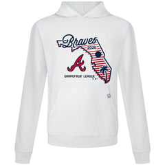 Atlanta Braves Levelwear Sunrise Relay Hoodie - White
