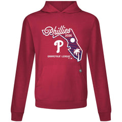 Philadelphia Phillies Levelwear Sunrise Relay Hoodie - Red