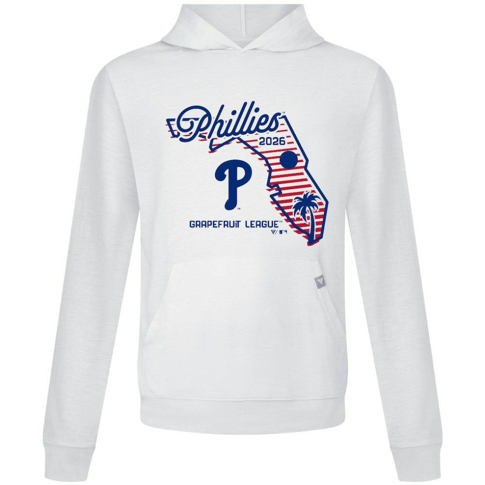 Philadelphia Phillies Levelwear Sunrise Relay Hoodie - White
