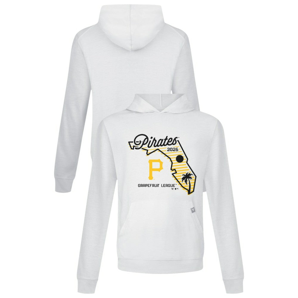 Pittsburgh Pirates Levelwear Sunrise Relay Hoodie - White
