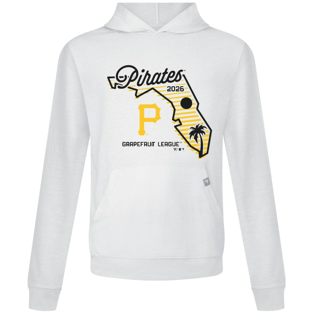Pittsburgh Pirates Levelwear Sunrise Relay Hoodie - White