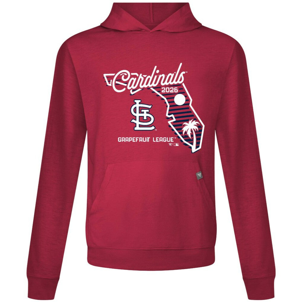 St. Louis Cardinals Levelwear Sunrise Relay Hoodie - Red