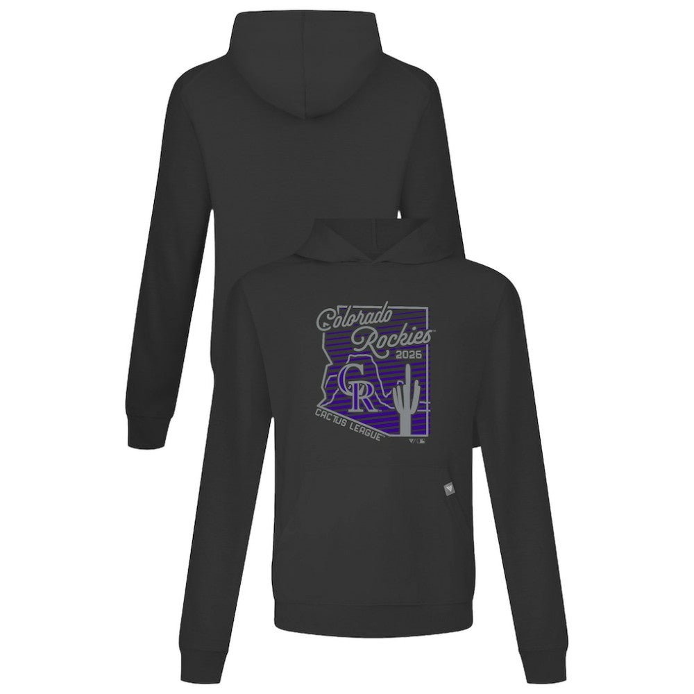 Colorado Rockies Levelwear Sunrise Relay Hoodie - Black