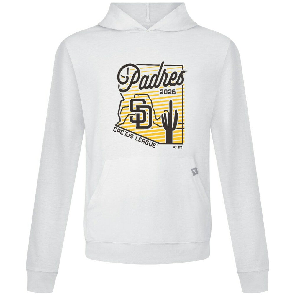 San Diego Padres Levelwear Sunrise Relay Hoodie - White