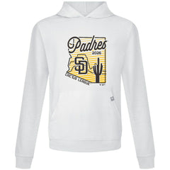 San Diego Padres Levelwear Sunrise Relay Hoodie - White