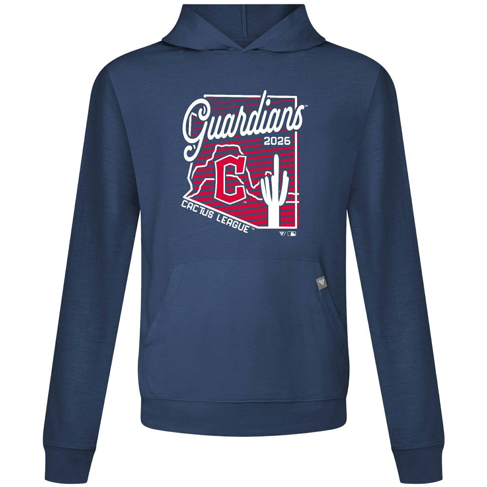 Cleveland Guardians Levelwear Sunrise Relay Hoodie - Navy
