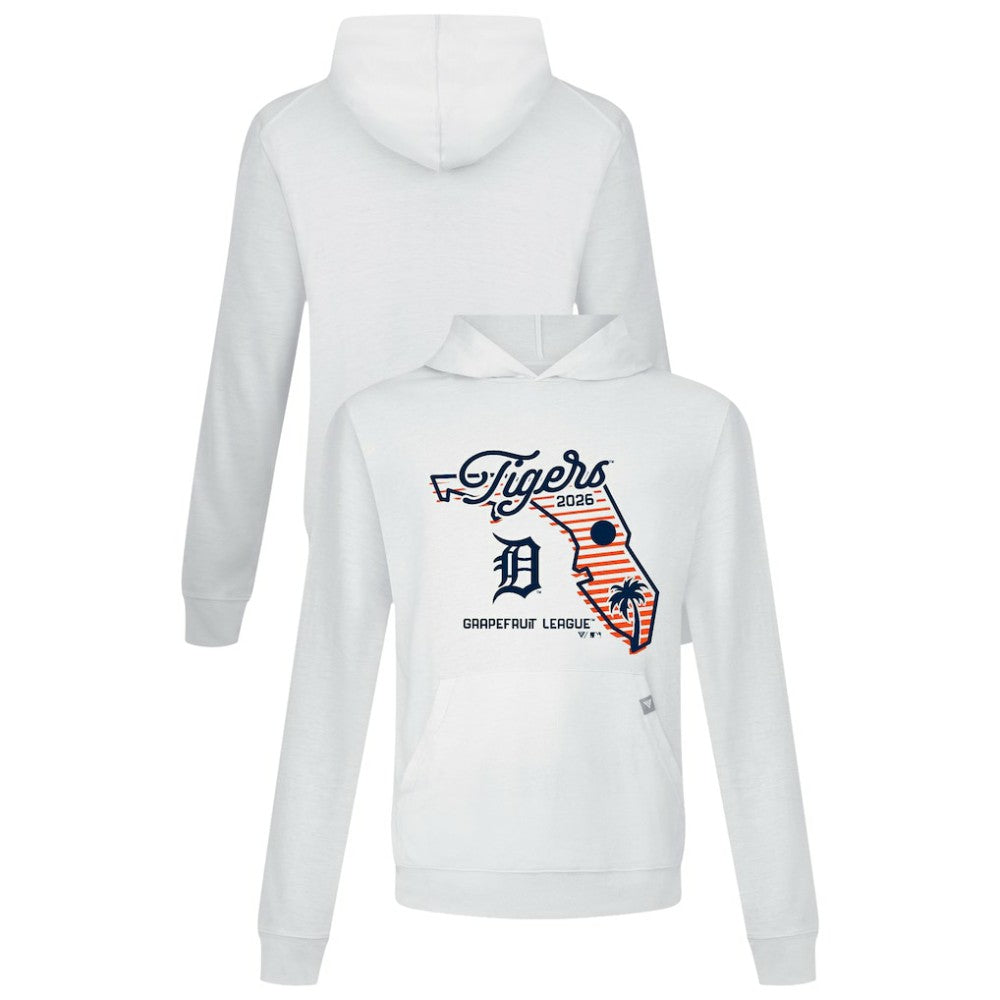 Detroit Tigers Levelwear Sunrise Relay Hoodie - White