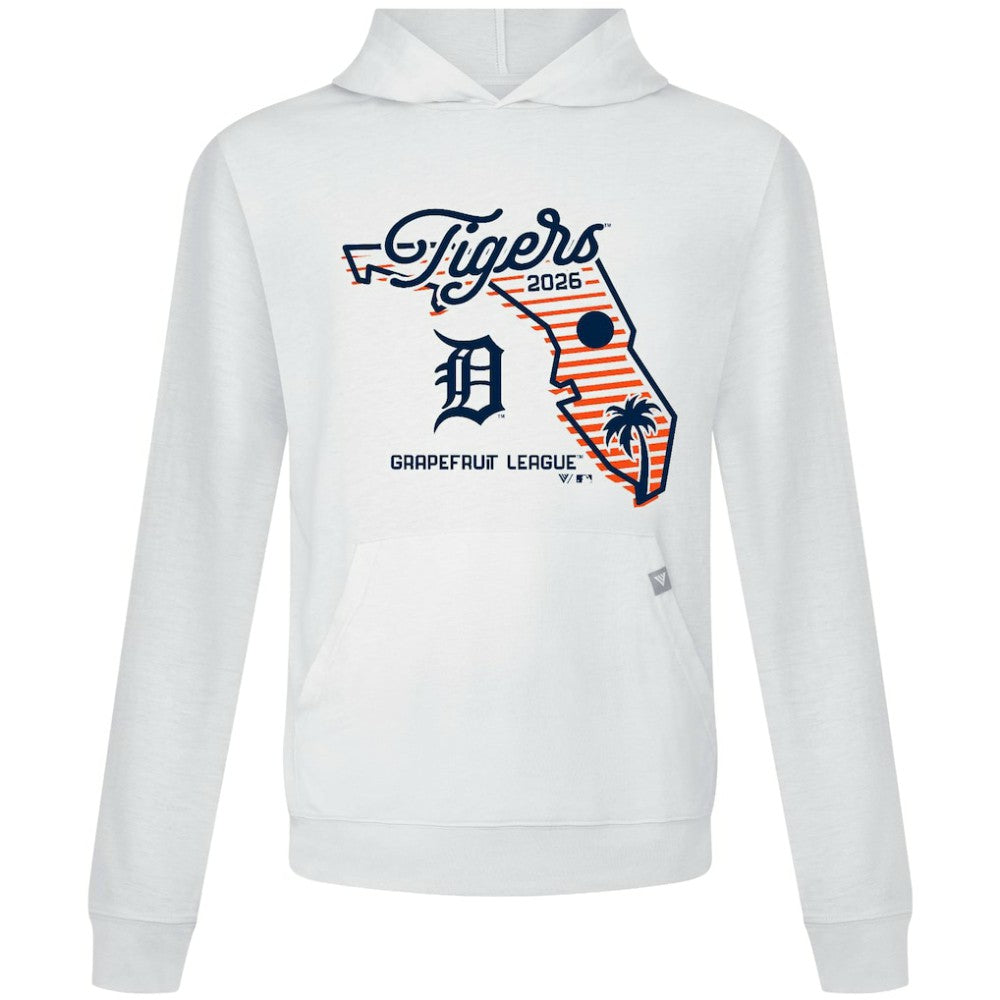 Detroit Tigers Levelwear Sunrise Relay Hoodie - White