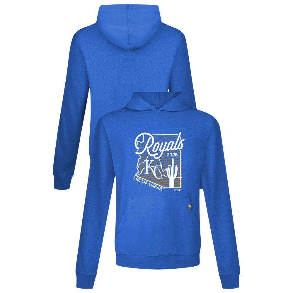 Kansas City Royals Levelwear Sunrise Relay Hoodie - Royal