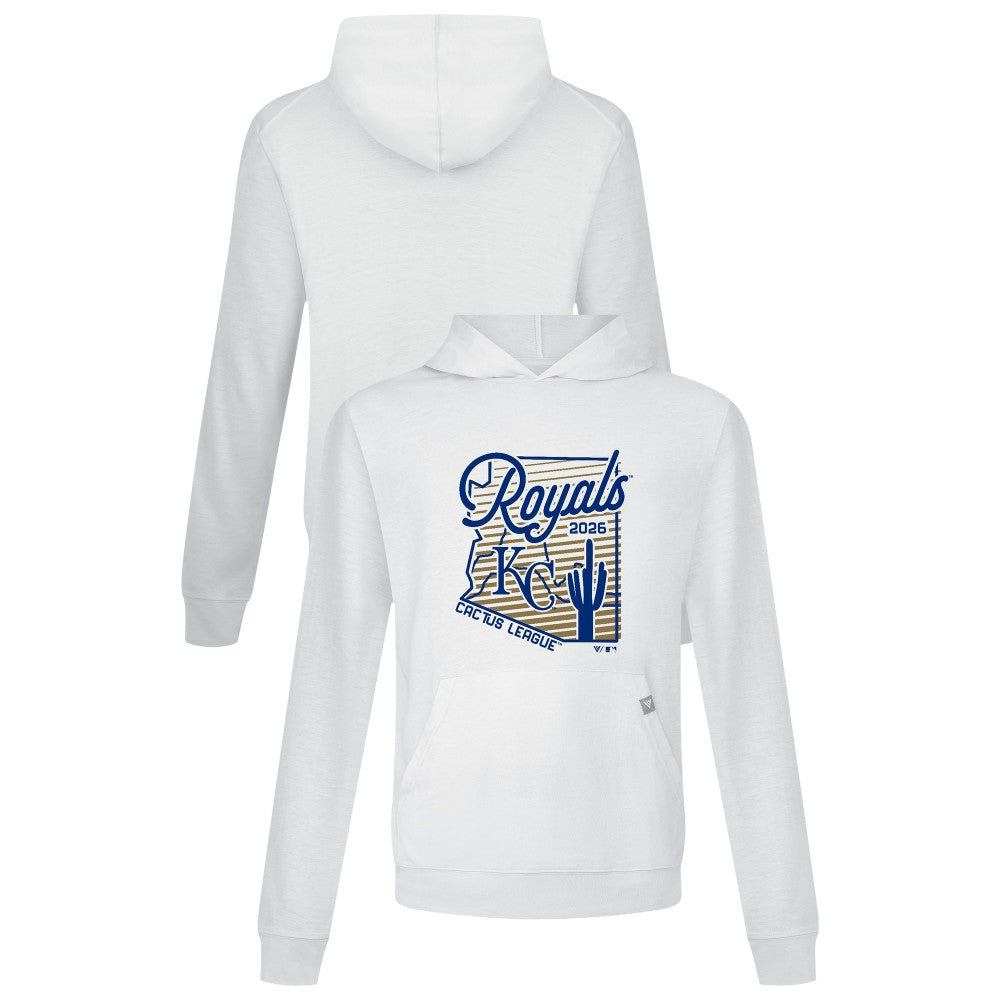 Kansas City Royals Levelwear Sunrise Relay Hoodie - White