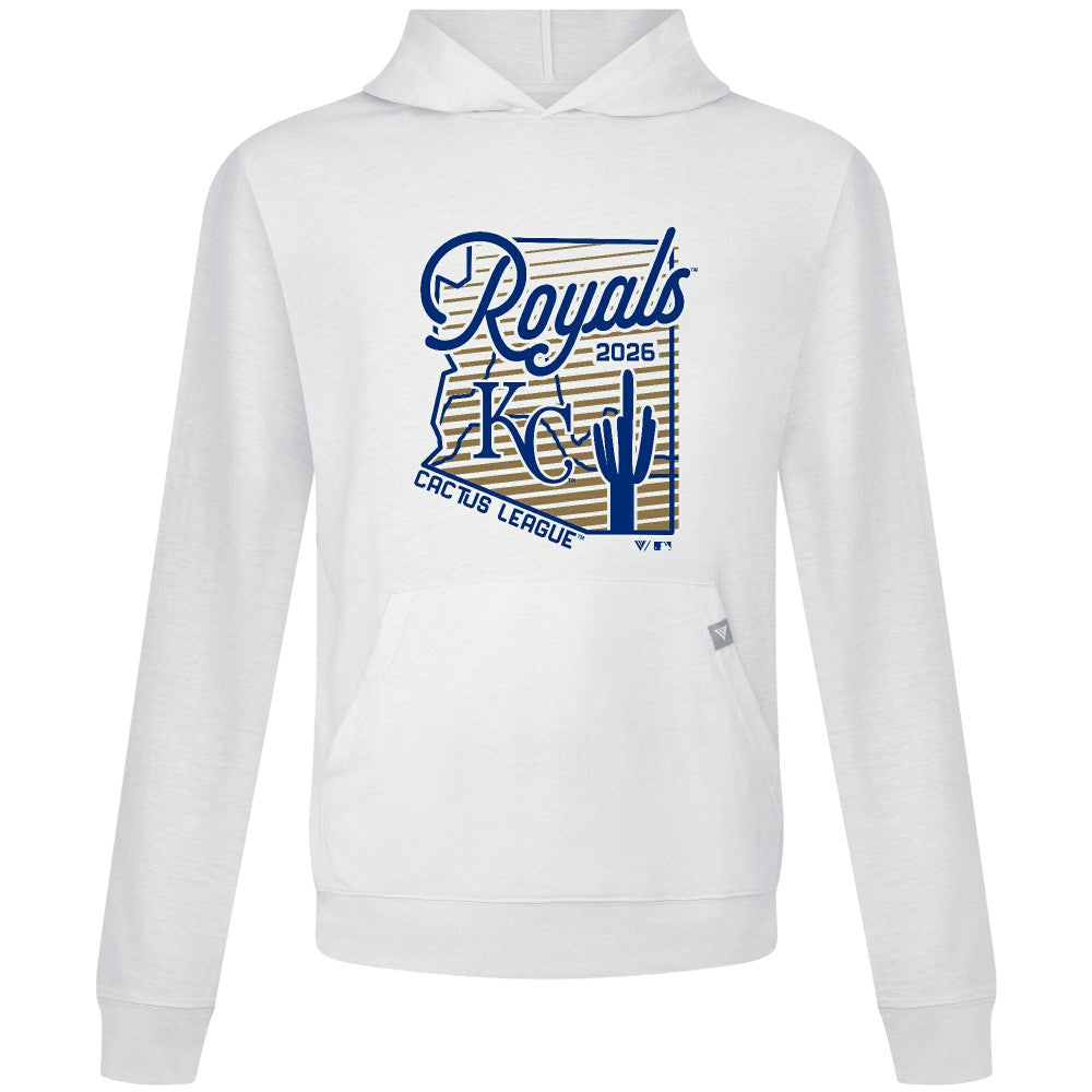 Kansas City Royals Levelwear Sunrise Relay Hoodie - White