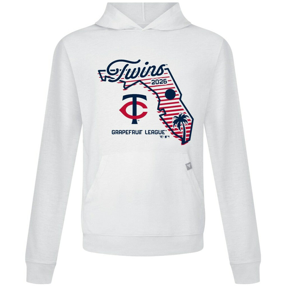 Minnesota Twins Levelwear Sunrise Relay Hoodie - White